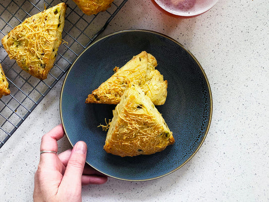 Jalapeño and Cheese Scones