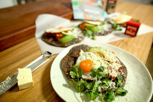 Spicy Beans with Fried Egg