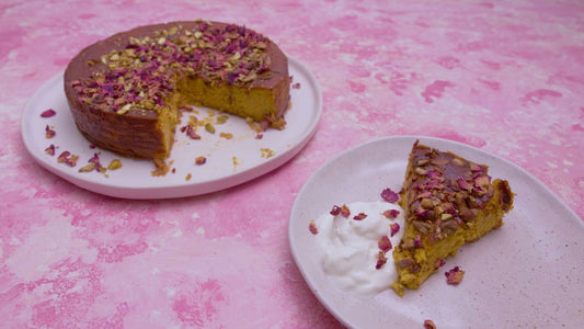 Persian Pumpkin Love Cake