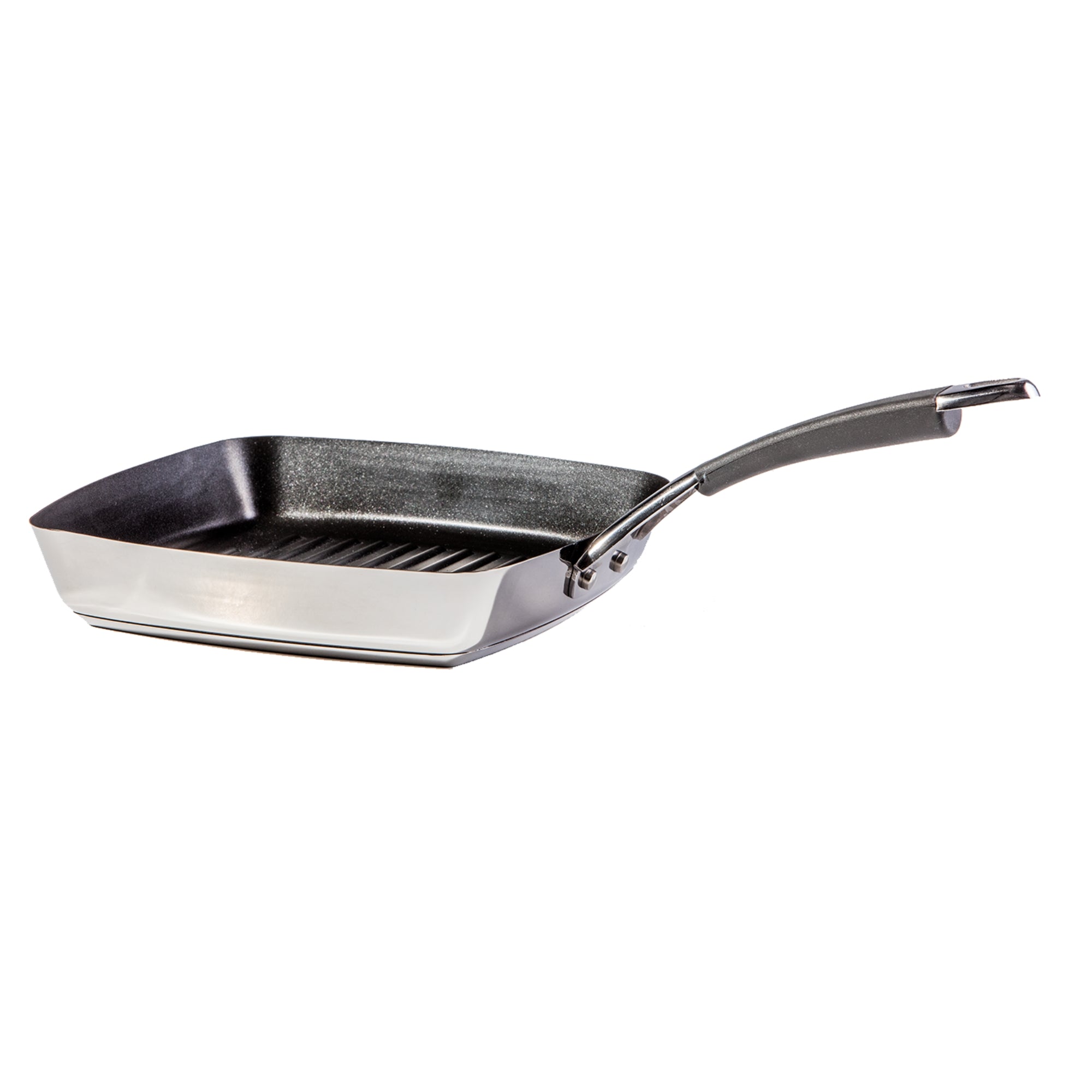 Stainless steel grill outlet pan