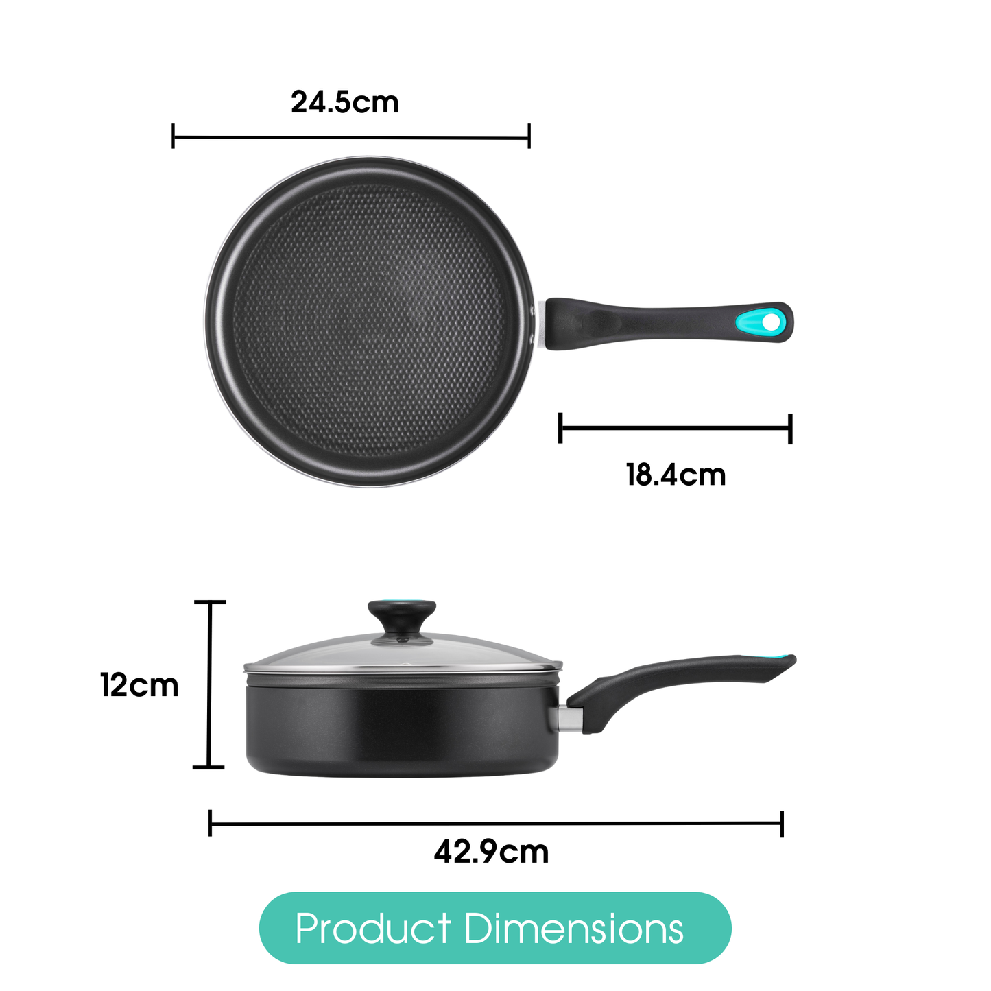 Raco Zing Nonstick Egg Poacher 24cm