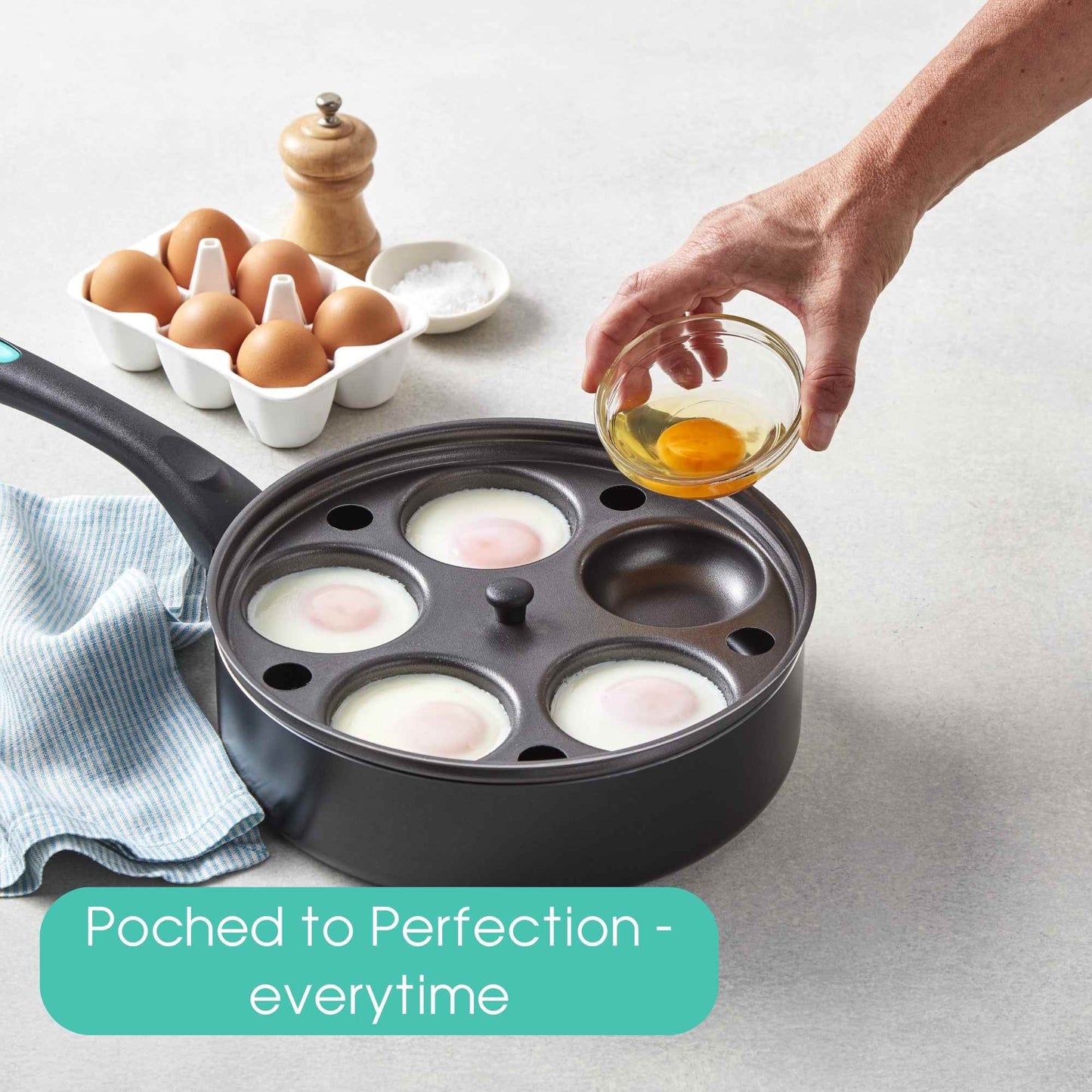 Raco Zing Nonstick Egg Poacher 24cm